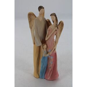 Angel Figure Father Mother and Child Edens Angels resin 301145
